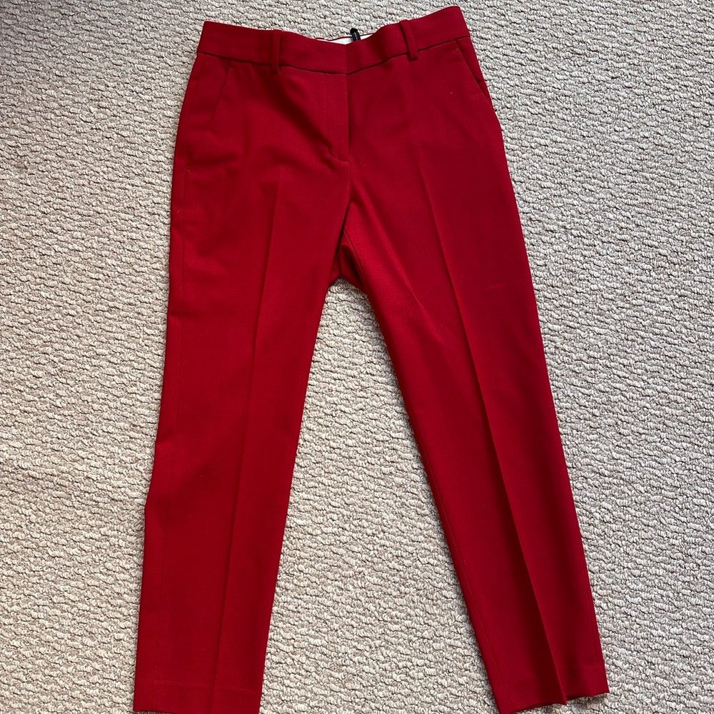 Theory Red Pants
